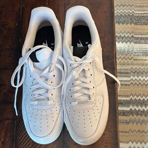 Nike Classic White Lace-Up Sneakers